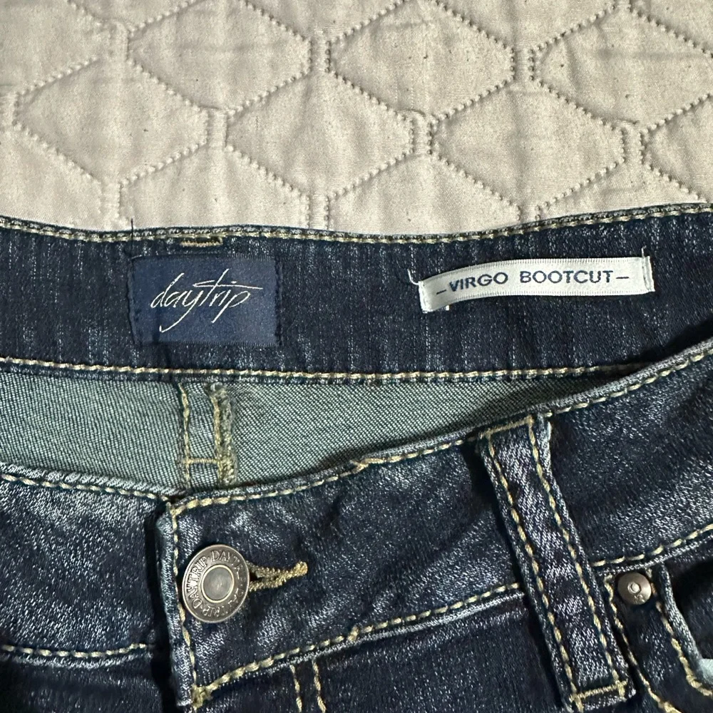 Daytrip Dark Blue Boot Cut Jeans - Picture 5 of 7